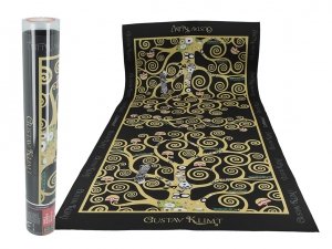 Bieżnik na stół - szeroki - 55x120 - Gustav Klimt - Drzewo życia