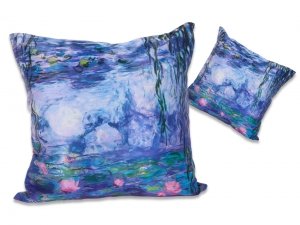 Poduszka z wypełnieniem/suwak - Claude Monet