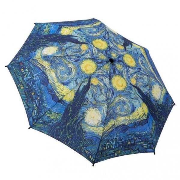 Gwiaździsta noc Vincent van Gogh - parasolka składana Galleria