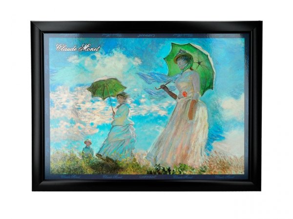 Podstawka pod laptopa - Claude Monet - Kobieta z parasolem