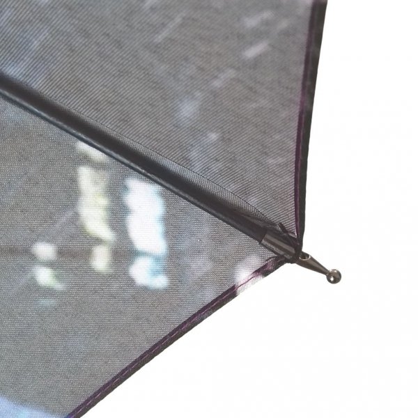 Burza nad Warszawą parasol długi automatyczny satyna