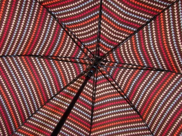 ZigZag Brownie parasol długi Joy Heart 9416
