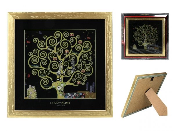 Obrazek 21x21 - Gustav Klimt - Drzewo życia