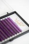 Kolorowe rzęsy ombre - PREMIUM LINE BY SABRIJA OMBRE VIOLET MIX CC/C/M 0,07