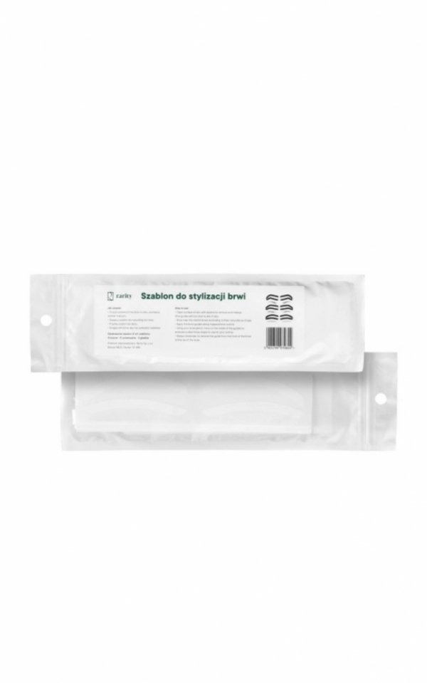 Szablon do brwi technika Airbrush 12 szt.