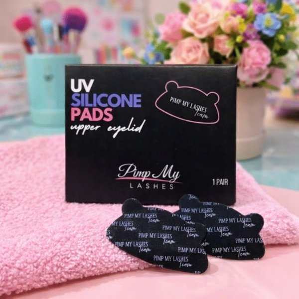 Wielorazowe Silikonowe Płatki na powiekę górną UV Pimp My Lashes