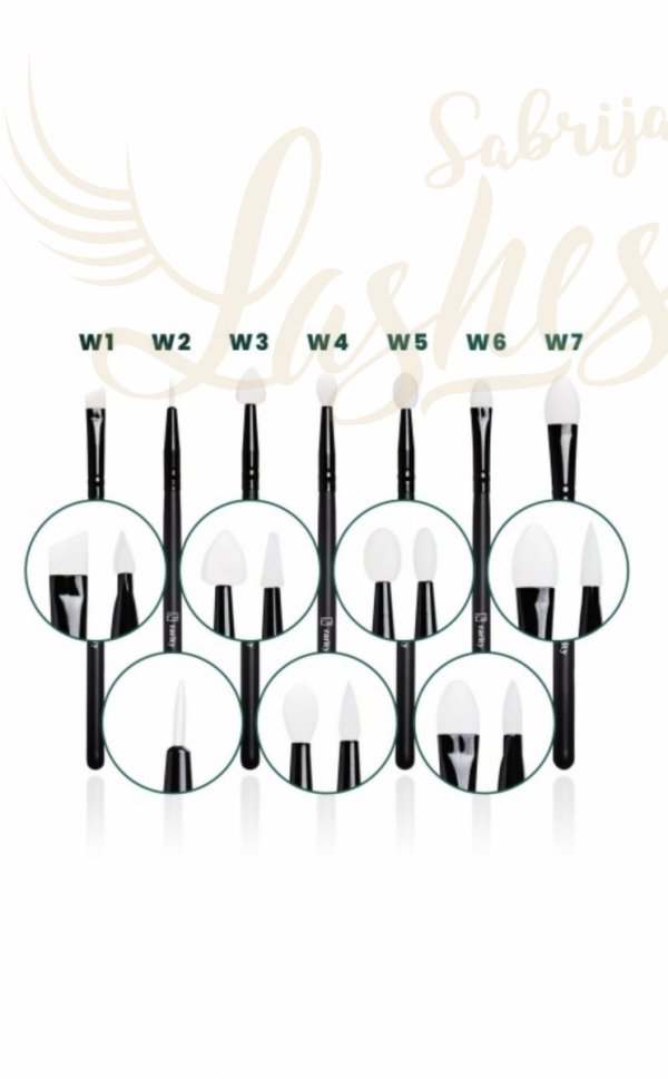 Rędzel do brwi Rarity silikonowy W 1,2,3,4,5,6,7