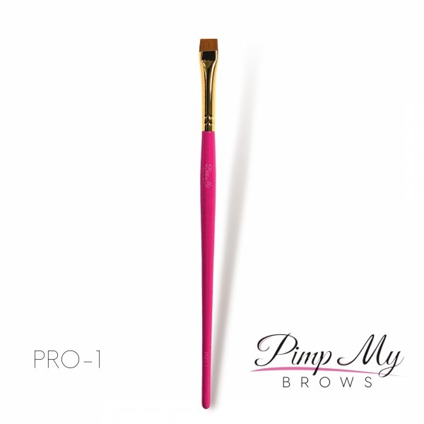 Pędzel do brwi prosty Pimp My Brows PRO – 1 Pimp My Lashes