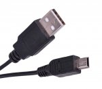 KPO2853 Kabel USB AM-BM mini USB do Canona 1.5m + filtr