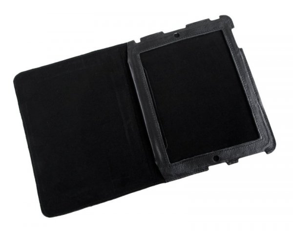 KOM0451 Etui dedykowane do Apple iPad 3 skóra czarne