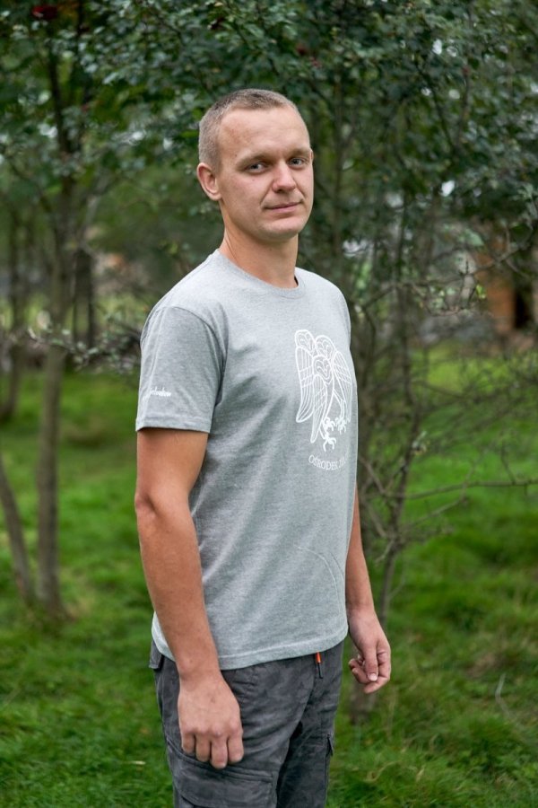 Jelonkowa koszulka męska - Sowy