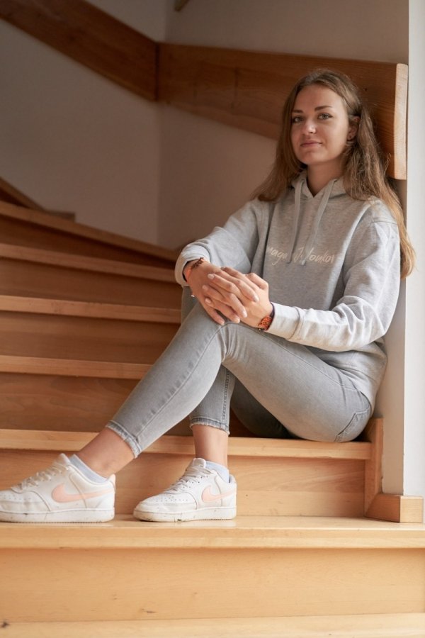 Jelonkowa Bluza - Szara