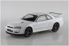Aoshima 06251 1/32 SNAP KIT#11-B Nissan R34 Skyline GT-R (White)