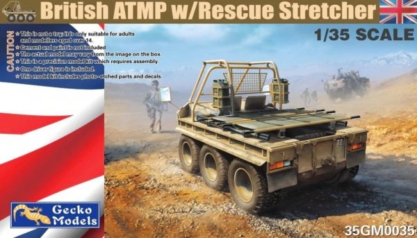 Gecko 35GM0035 British ATMP w/Rescue Stretchers 1:35 