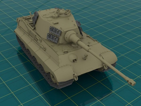 Icm 35363 Pz.Kpfw.V KingTiger Aust. B 1/35