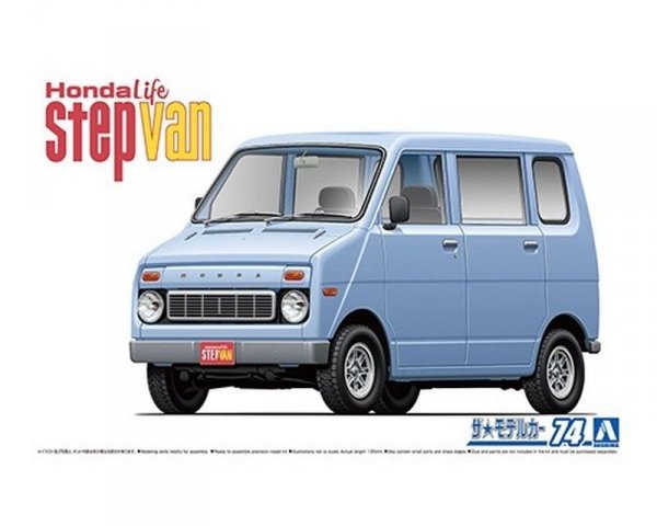Aoshima 06169 1/24 MC#74 Honda VA Life Step Van '74