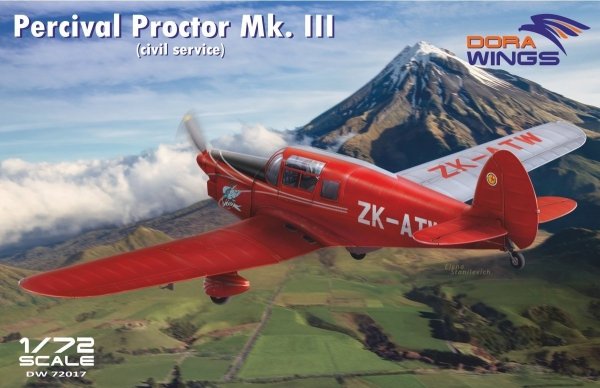 Dora Wings 72017 Percival Proctor Mk.III civil registration