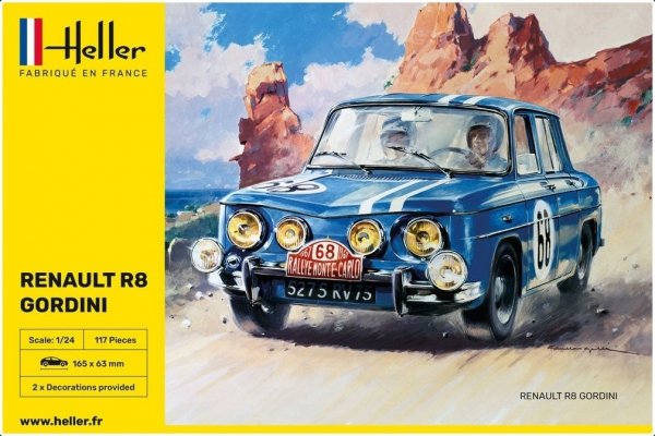 Heller 80700 1/24 Renault R8 Gordini 