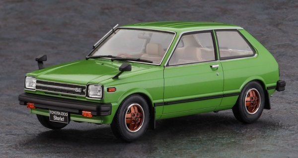 Hasegawa 20761 1/24 Toyota Starlet KP61 SE (3Door) Middle Version (1980)