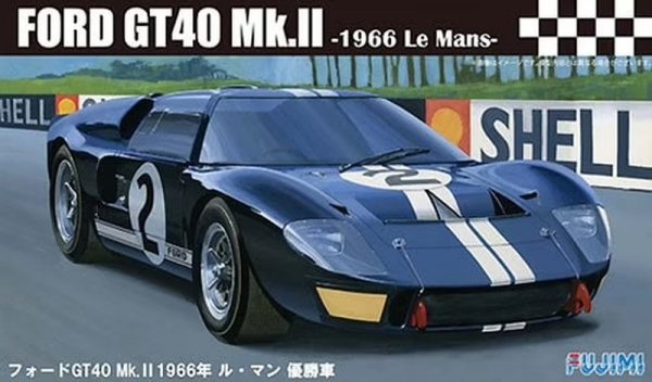 Fujimi 126036 1/24 RS-16 Ford GT40 Mk-II 66 LeMans