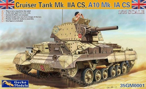 Gecko 35GM0001 Cruiser Tank A10 Mk.IA CS 1:35 