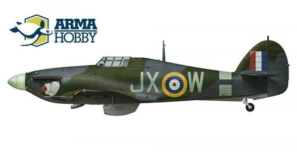 Arma Hobby 70035 Hurricane Mk. II c - Expert set 1/72