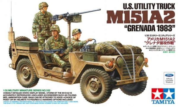 Tamiya 35332 M151A2 Grenada 1983 TRUCK 1:35