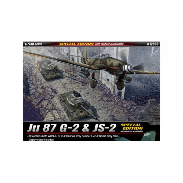 Academy 12539 Ju 87G-2 & JS-2, Limited - 1/72