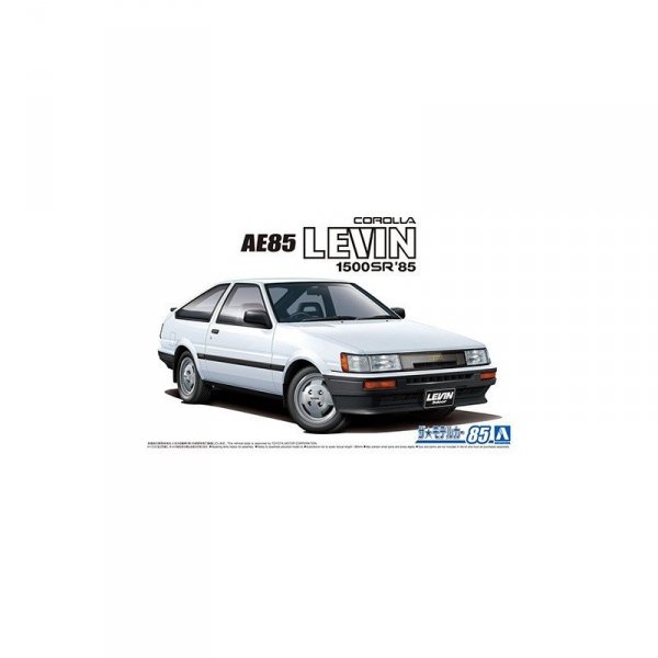 Aoshima 05968 1/24 MC#85 Toyota AE85 Corolla Levin 1500SR '85