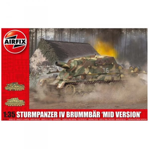 Airfix 01376 Sturmpanzer IV Brummbar (Mid Version) 1/35