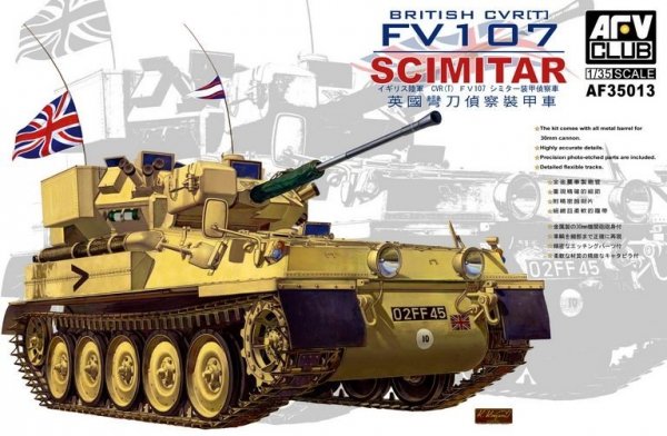 AFV Club AF35013 Fv107 Scimitar Cvr (T) 1/35