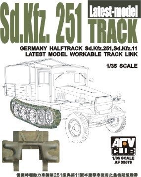 AFV Club AF35070 Sdkfz 251 Latest Tr. 1/35