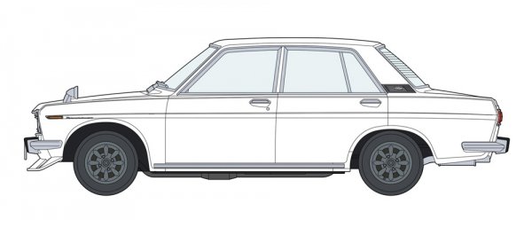 Hasegawa 20468 1/24 Datsun Bluebird 1600 SSS w/Chin Spoiler