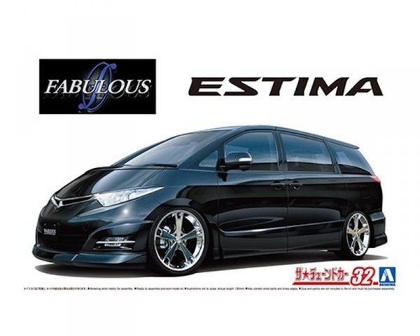 Aoshima 06216 1/24 TC#32 Fablous Various GSR50 Estima '06 (Toyota)