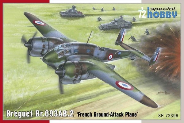 Special Hobby 72396 Breguet Br.693AB.2 1/72