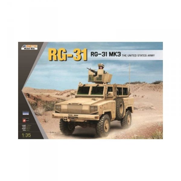 Kinetic 61012 1/35 RG-31 Mk3 Us Army