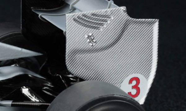 Hasegawa TF18-71818 Silver Carbon Finish 20