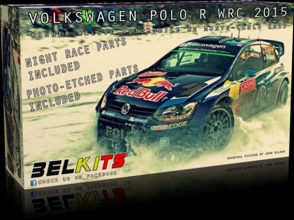 Belkits 010 1/24 VW Polo R WRC 2015
