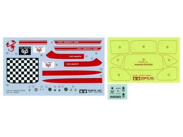 Tamiya 24173 1/24 Fiat Abarth 695 SS