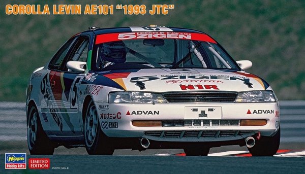 Hasegawa 20417 Corolla Levin AE101 "1993 JTC" 1/24