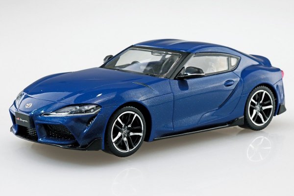 Aoshima 05889 1/32 SNAP KIT#10-E Toyota GR Supra (Deep Blue Metallic)