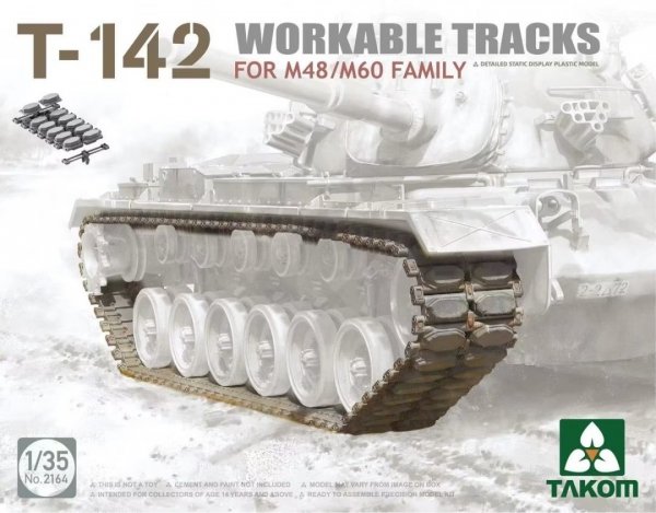 Takom 2164 T-142 Workable Tracks for M48/60 Family 1/35