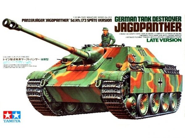 Tamiya 35203 Ger.Tank 'Jagdpanther' L.V.
