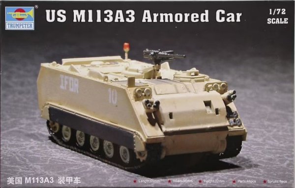 Trumpeter 07240 1/72 US M113A3 Armored Car