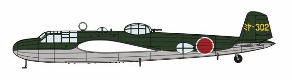 Hasegawa 02482 Mitsubishi G3M2/M3 Type 96 Attack Bomber (Nell) Model 22/23 'Miyazaki Flying Group' 1/72