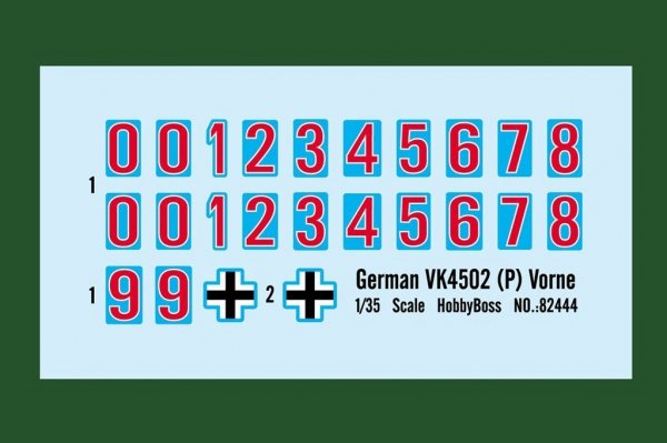Hobby Boss 82444 1/35 German Vk4502 (P) Vorne