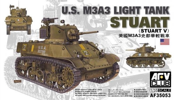 AFV Club AF35053 M3A3 Light Tank 1/35