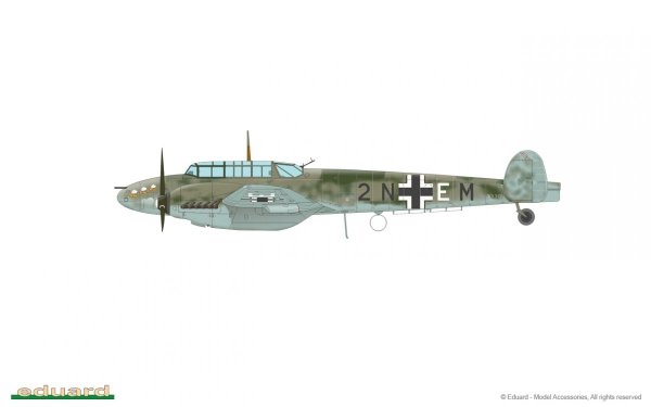 Eduard 11145 Bf 110C/D Adlertag 1:48 Limited Edition 