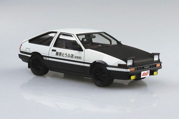 Aoshima 05961 1/24 Initial-D#6 Takumi Fujiwara 86 Trueno Comics Vol.37 Ver. (Toyota)