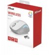 Mysz Trust Yvi FX 22335 (optyczna; 1600 DPI; kolor biały)